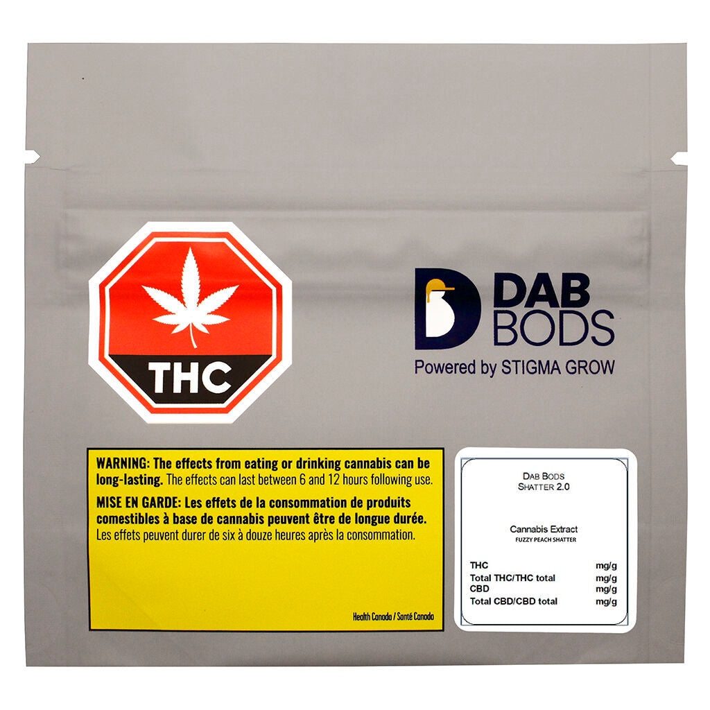 Ambre de cannabis Fuzzy Peach 2.0
