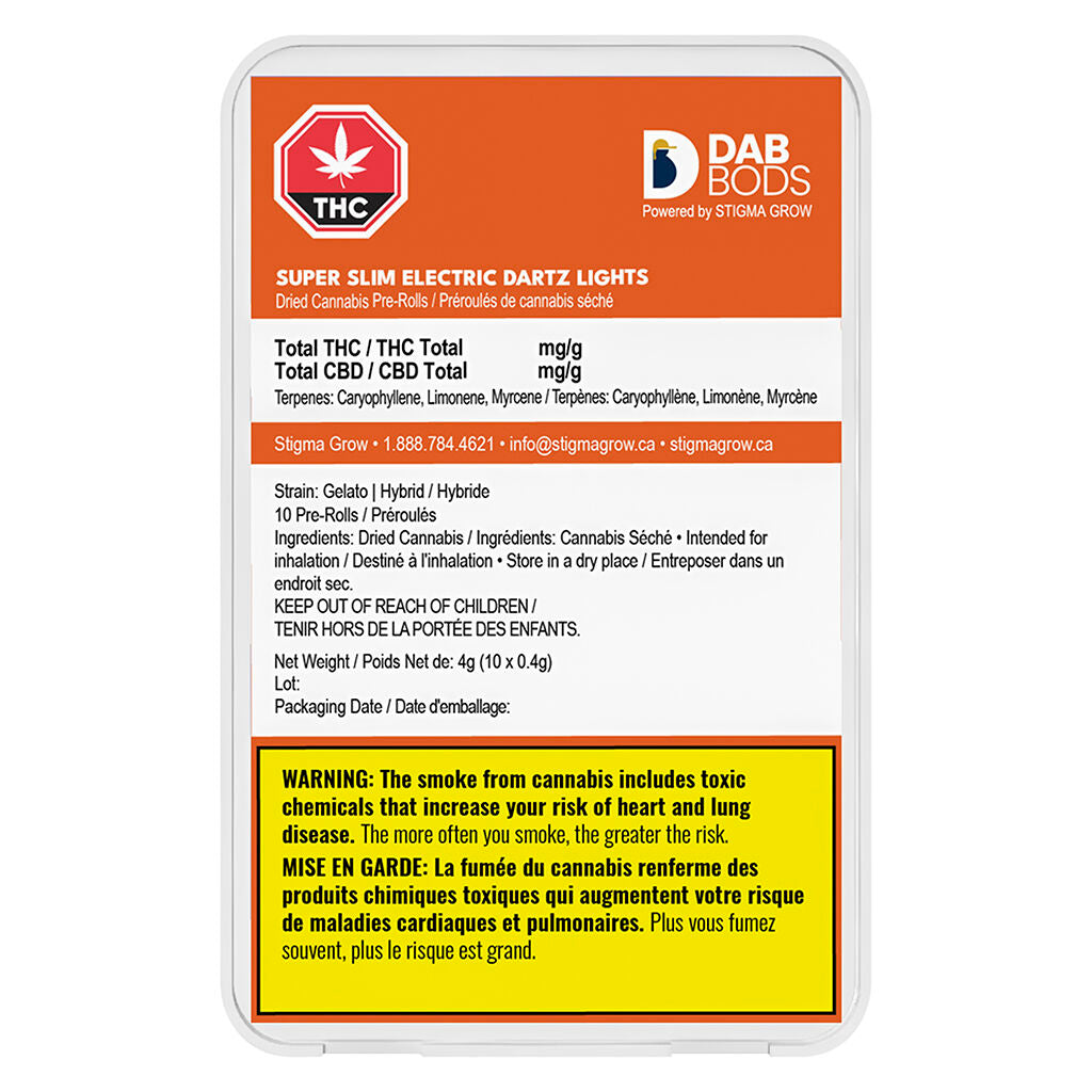 Gelato Super Slim Electric Dartz Lights - 