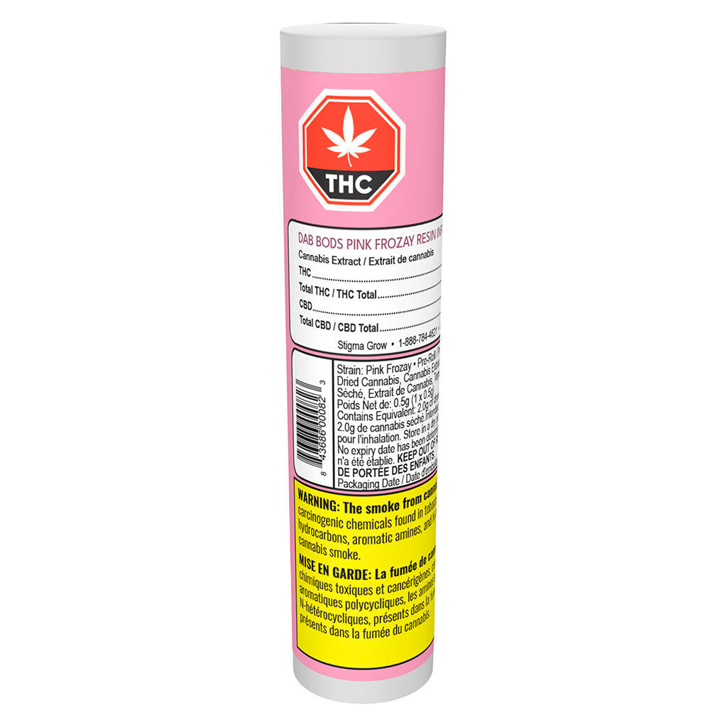 Pink Frozay Resin Infused Pre-Roll - 