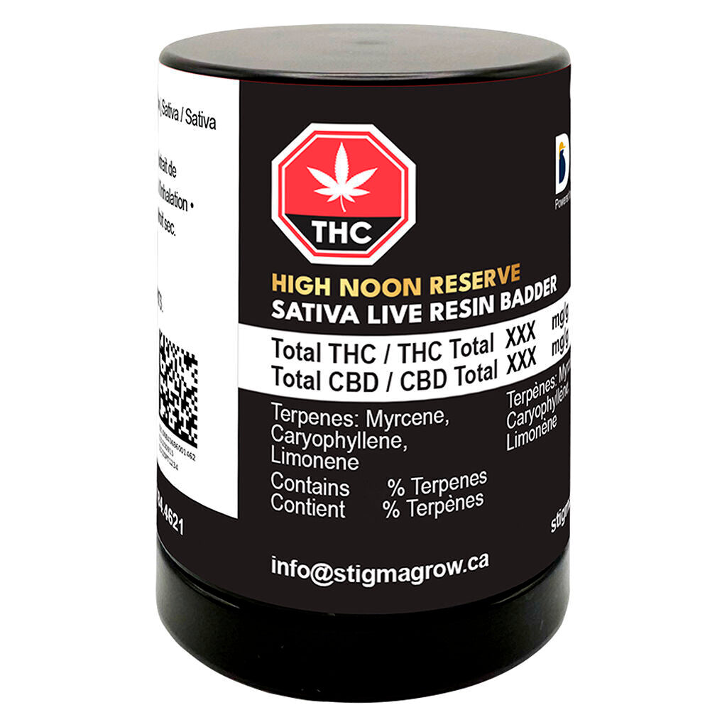 High Noon Reserve Sativa Live Resin Badder - 