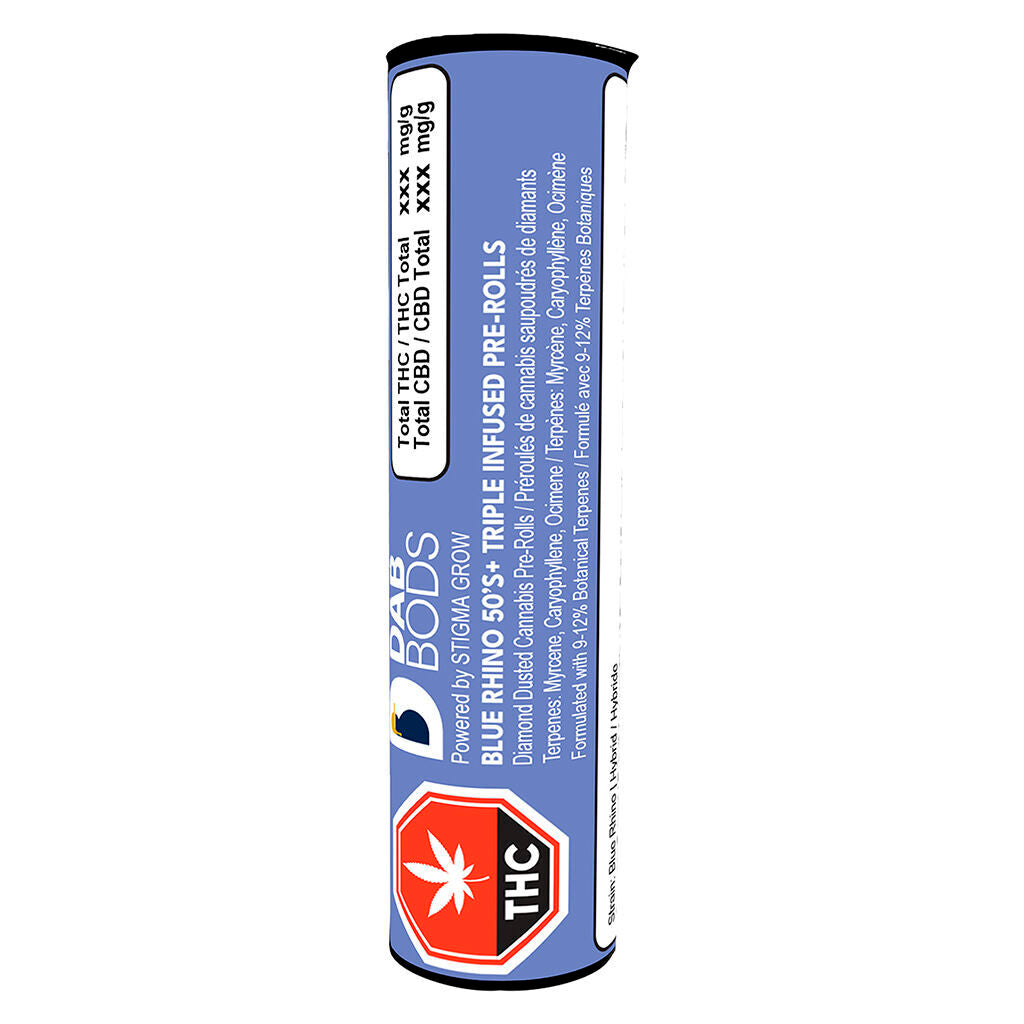 Blue Rhino 50’s+ Triple Infused Pre-Roll - 