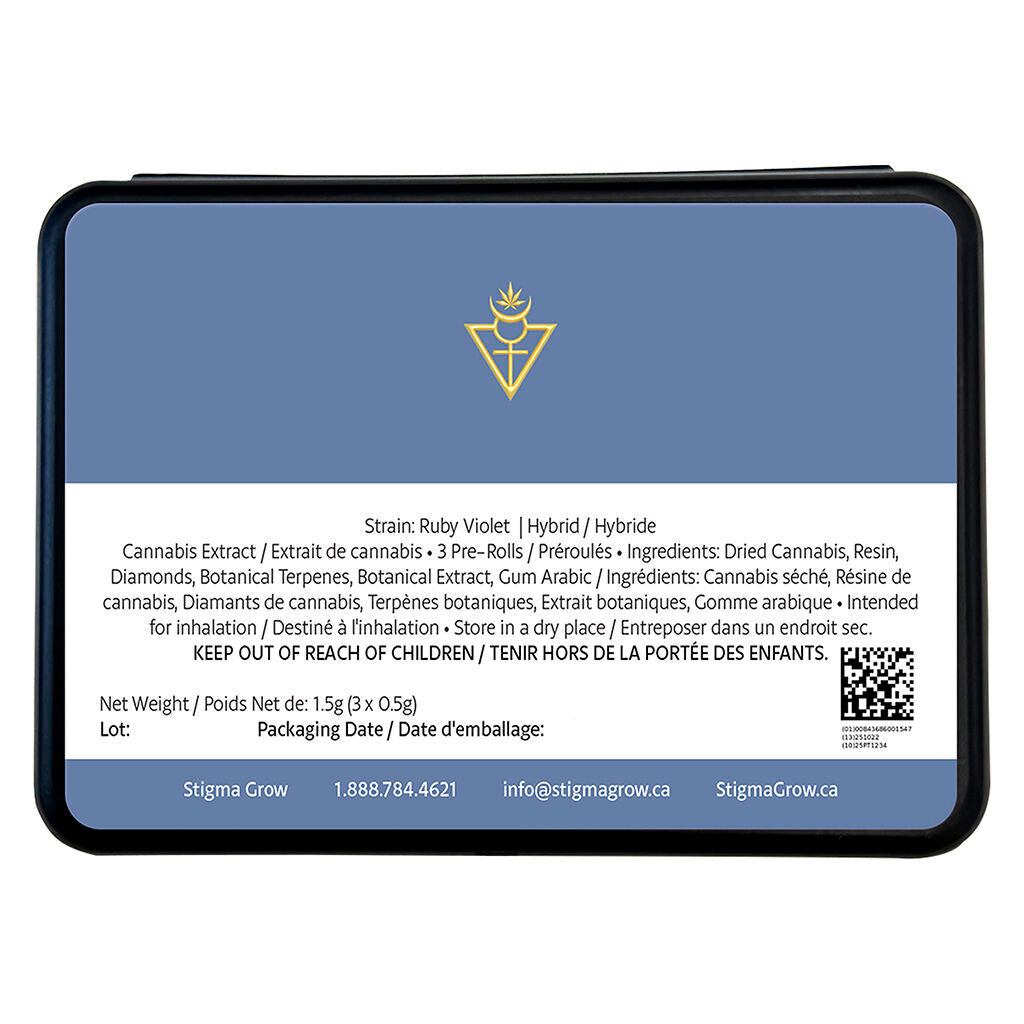 Aquarius Aqua Berry Resin & Diamonds Fusion Infused Pre-Roll - 
