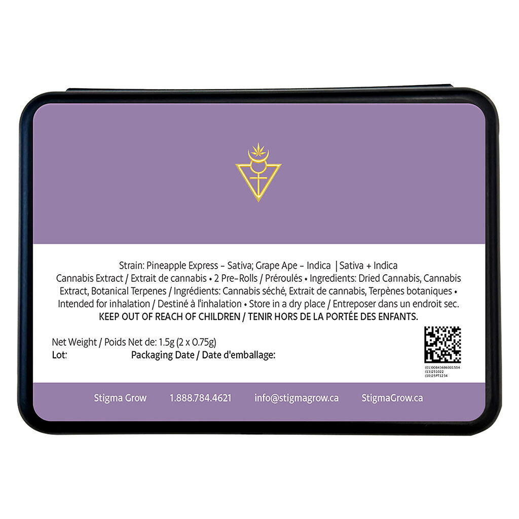 Gemini Sun and Moon Duo Pack Shatter Infused Pre-Roll - 