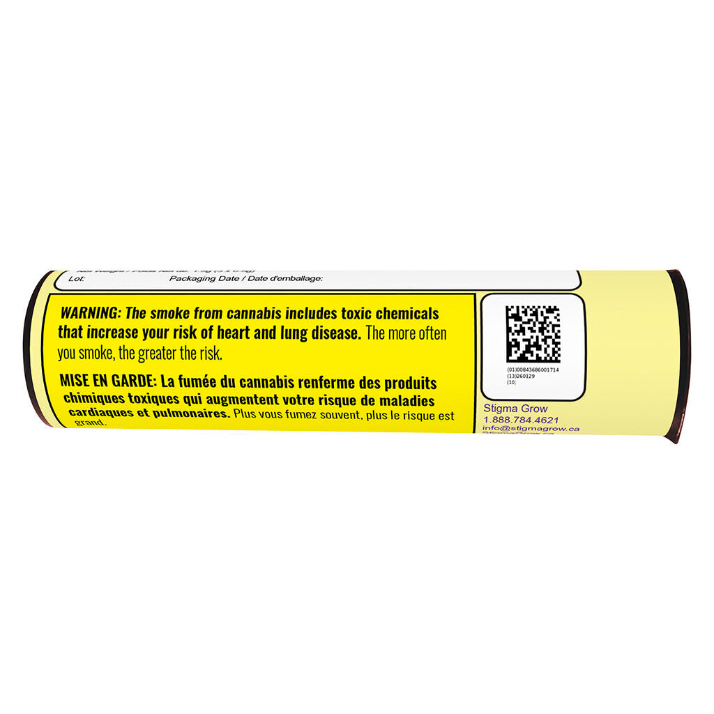 Lemonberry 60’s+ Dbl Infused Pre-Roll - 