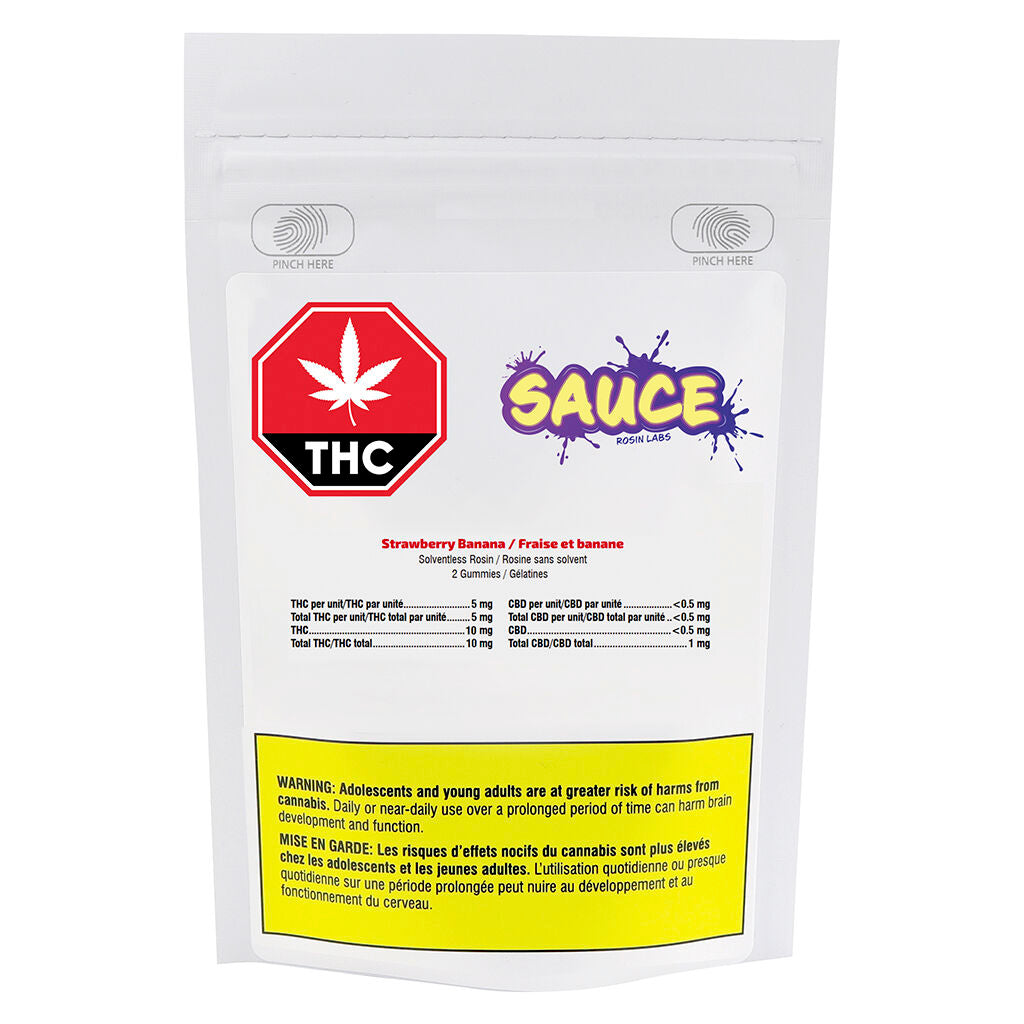 Solventless Rosin Gummies - 