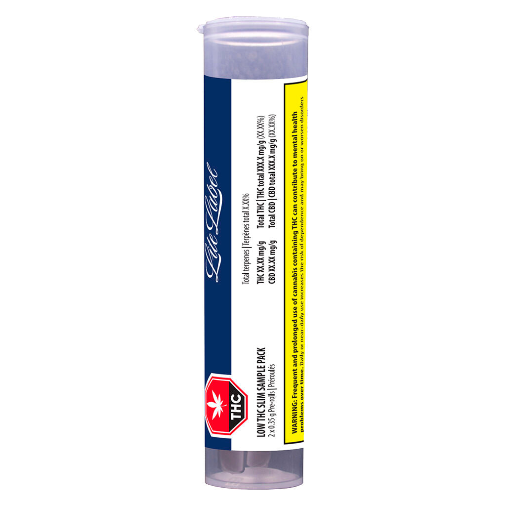 Low THC Slim Sample Pack - 