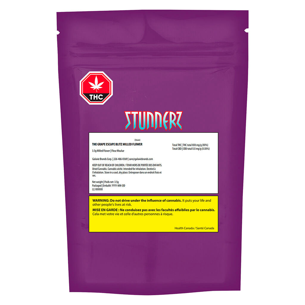 The Grape Escape Blitz Milled Flower - 