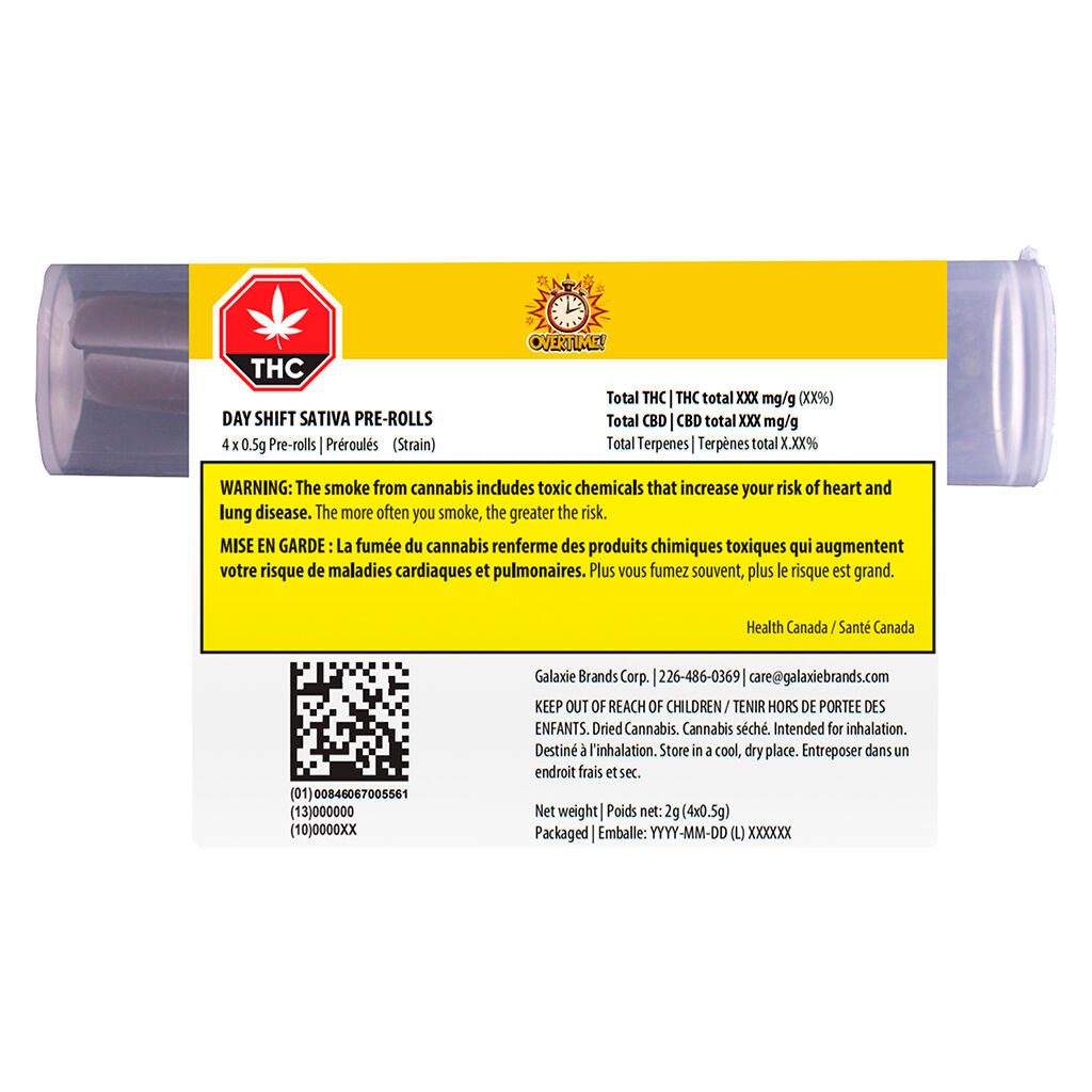 Day Shift Sativa Pre-Roll - 