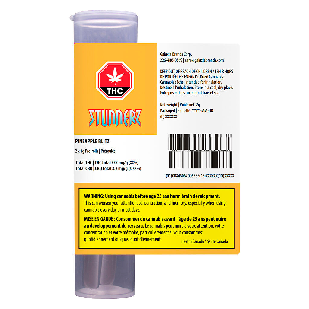 Pineapple Blitz Pre-Roll - 