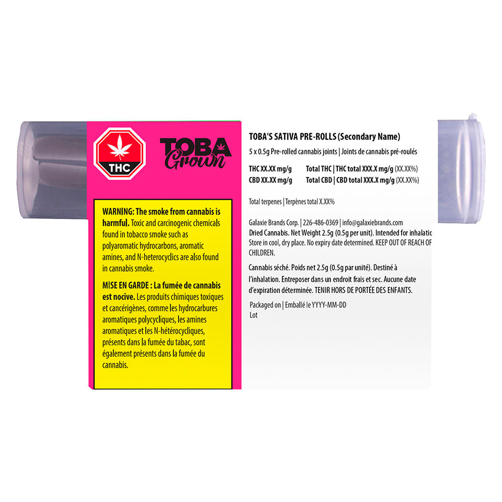 Toba's Sativa Pre-Roll - 