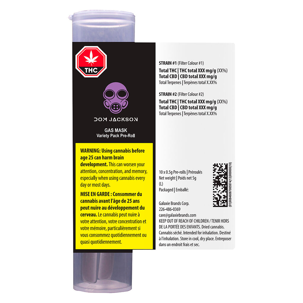 Gas Mask - Variety Pack Pre-Roll