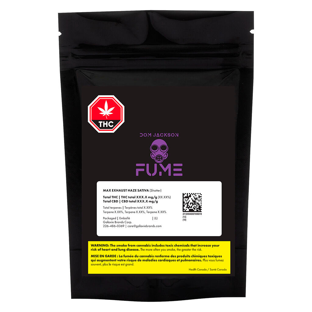 Max Exhaust Haze Sativa - Shatter - 