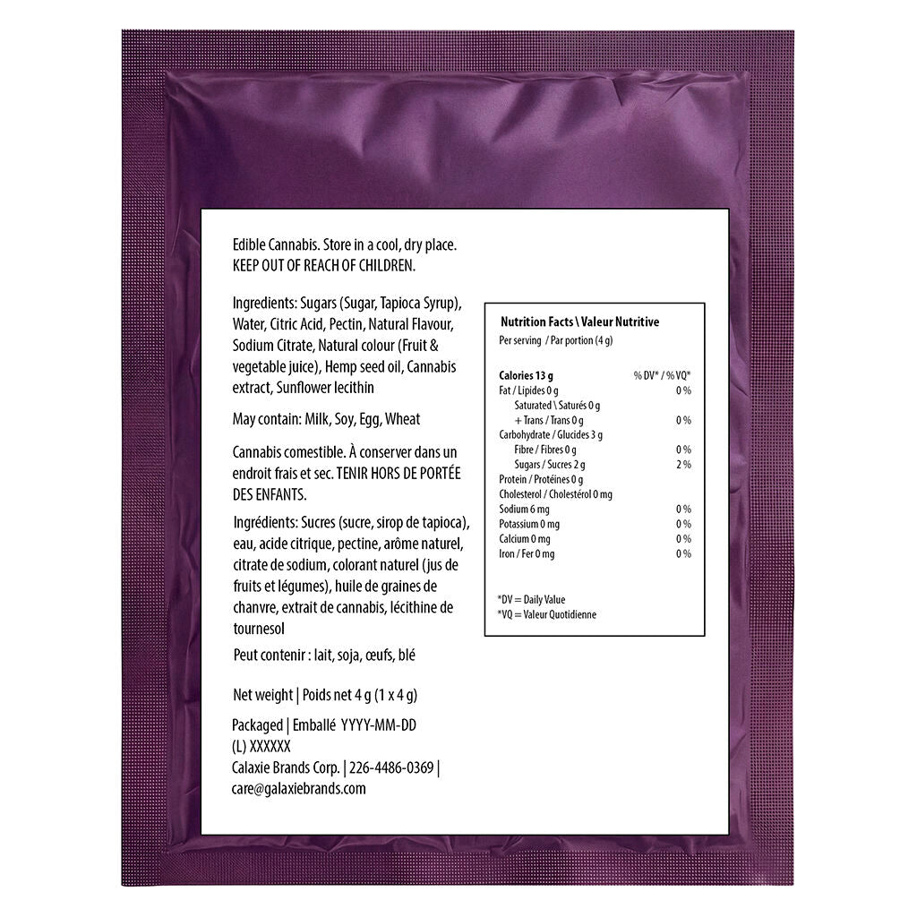 Blackberry Dream 1:1:1 (CBN:CBD:THC) - 