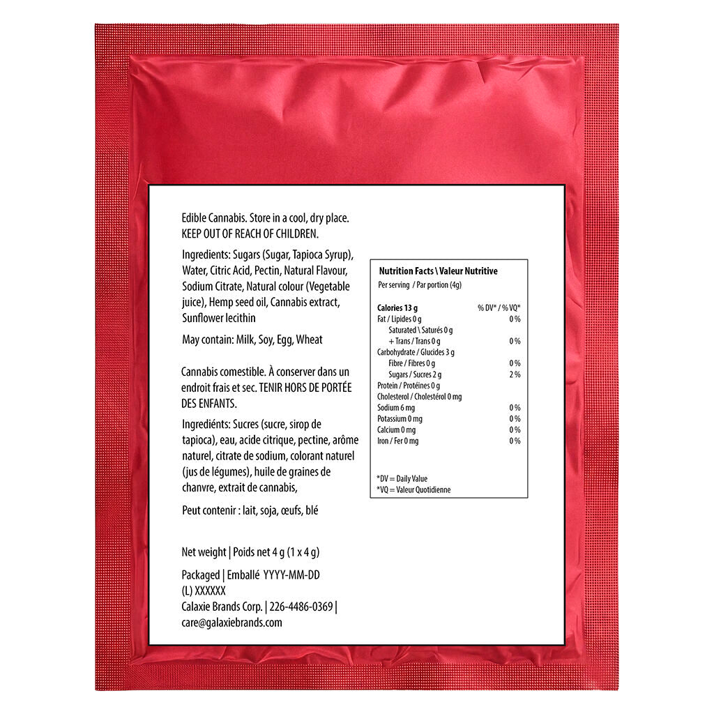 Pomegranate 4:1 (CBD:THC) - 