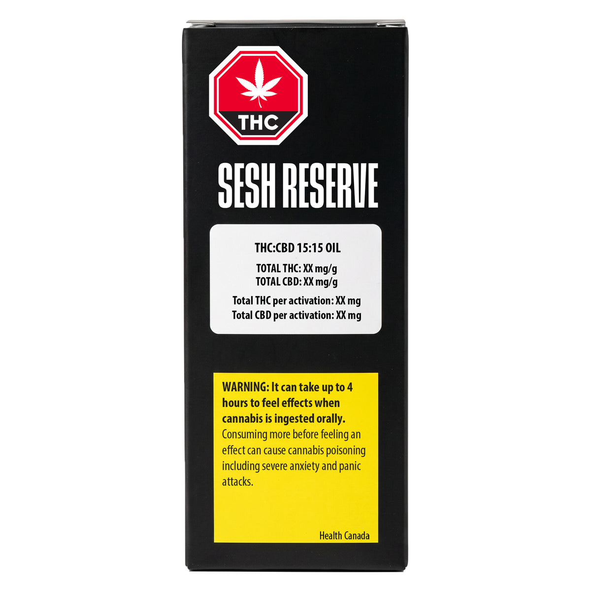 THC:CBD 15:15 Oil