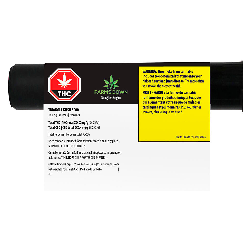 Triangle Kush 3000 Pre-Roll