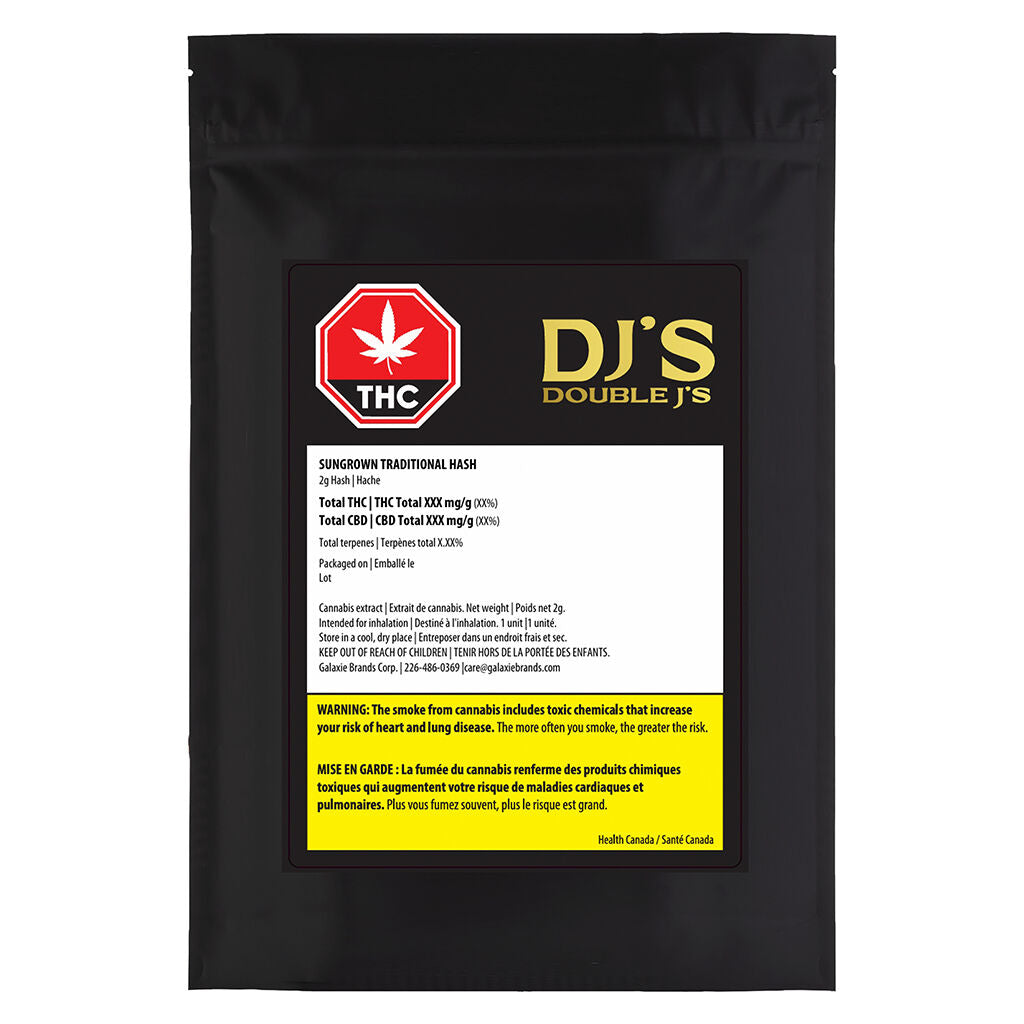 Sungrown Traditional Hash