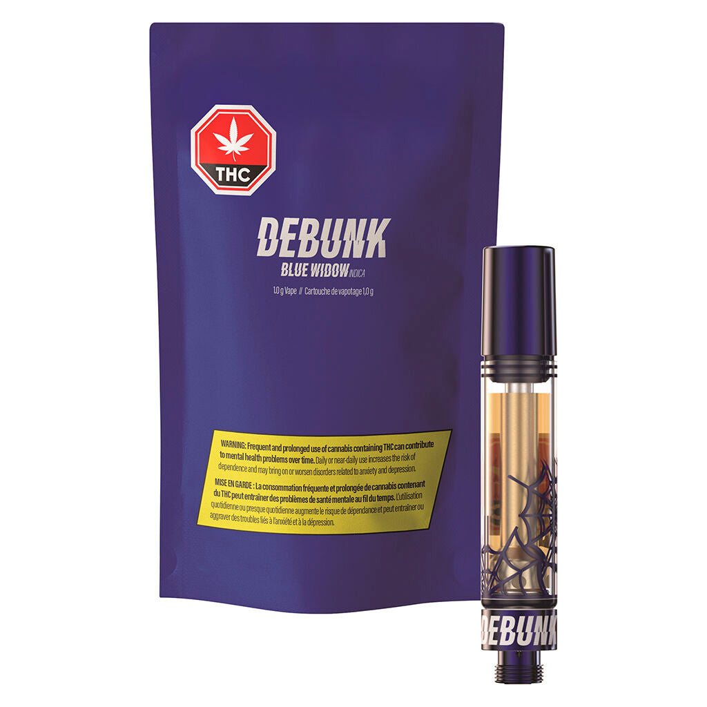 Blue Widow Berry Kush Indica 510 Thread Cartridge - 