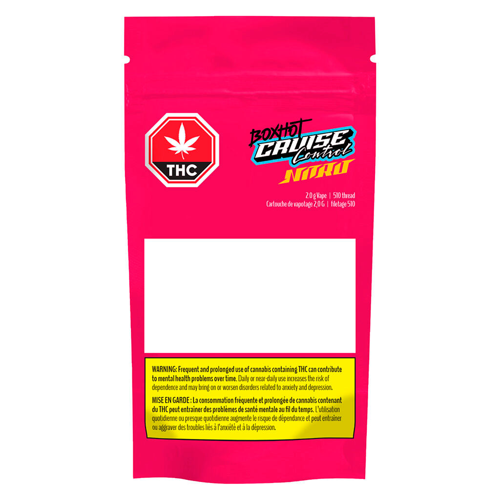 Nitro THC + CBG 510 Thread Cartridge - 