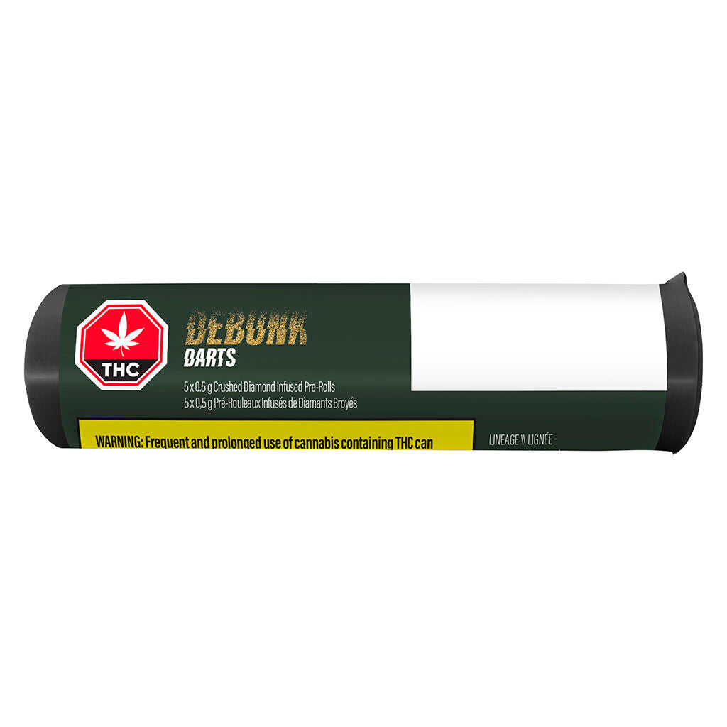 24K Gold Triple-Infused Bubble Hash Darts Infused Pre-Roll - 