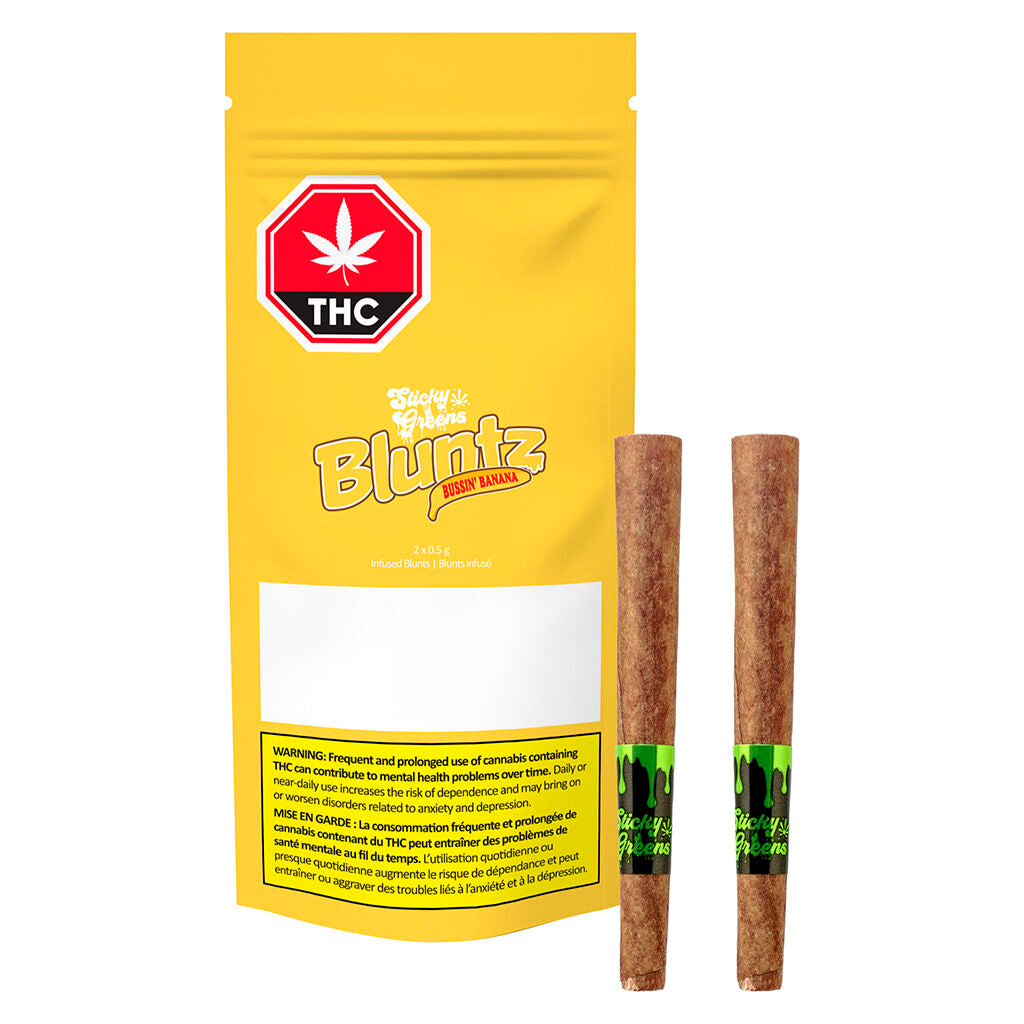 Bluntz - Bussin Banana Infused Pre-Roll - 