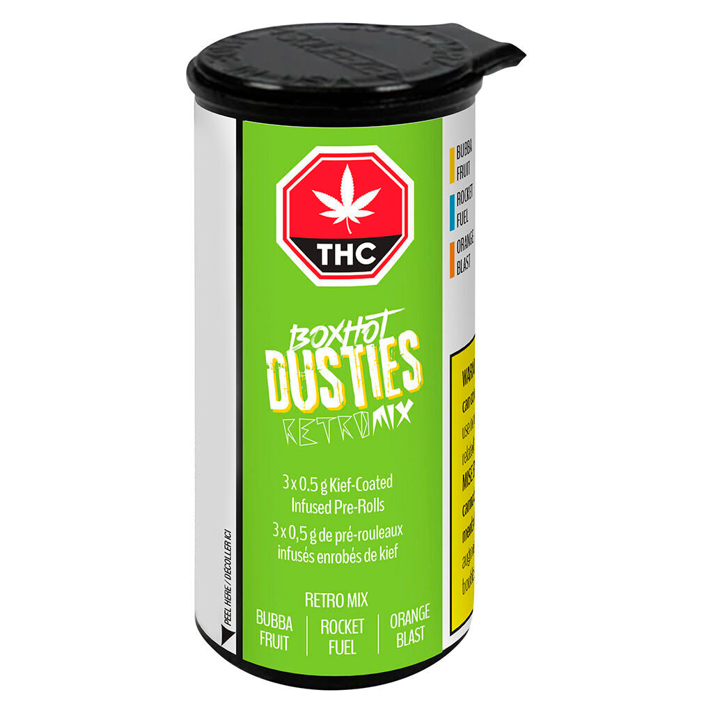 Dusties - Retro Mix Kief Coated Infused Pre-Roll - 