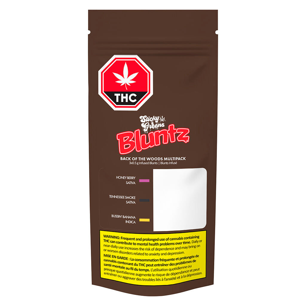 Back of the Woodz MultiPack Infused Blunts - 