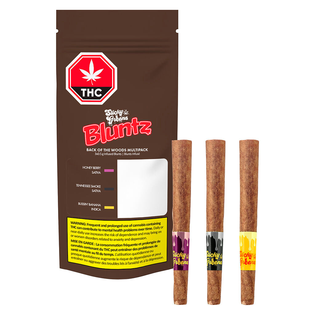 Back of the Woodz MultiPack Infused Blunts - 