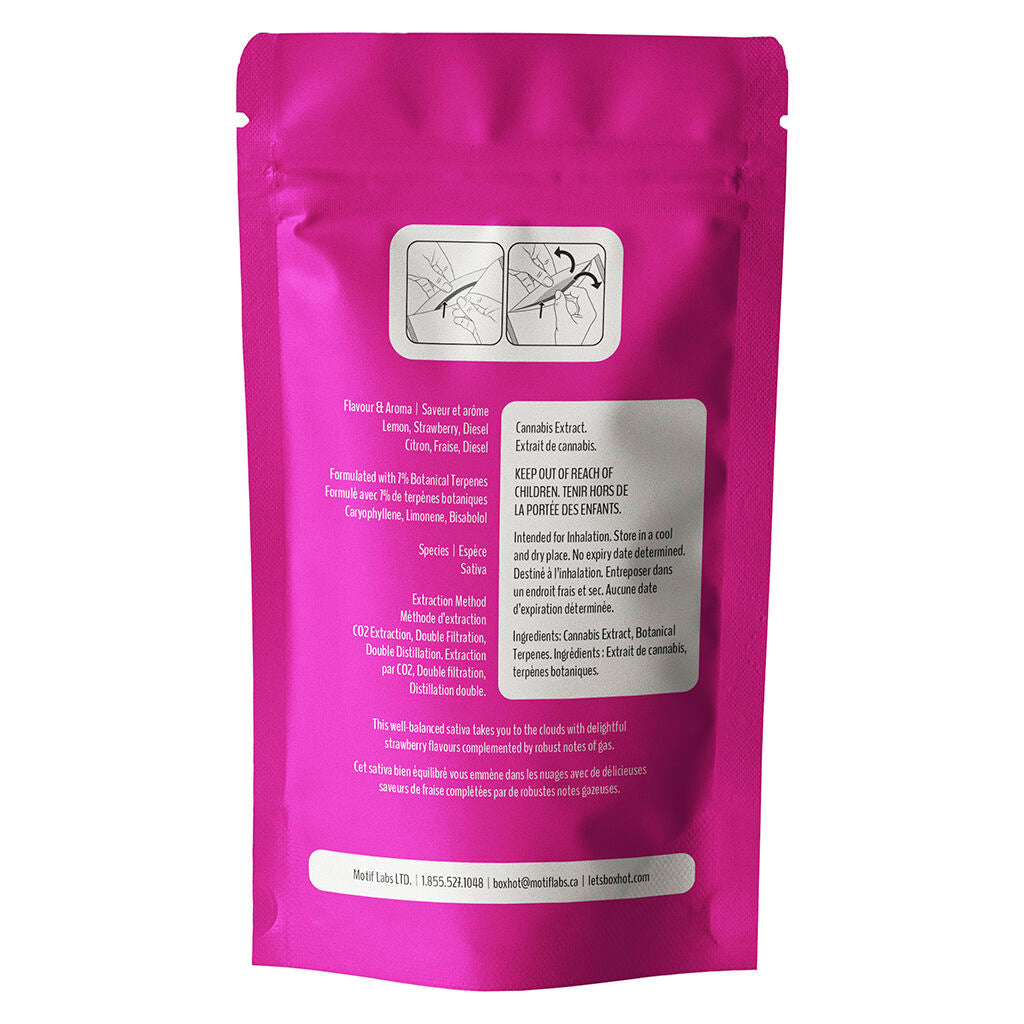 Cartouche  à filetage 510 Strawberry Diesel - 