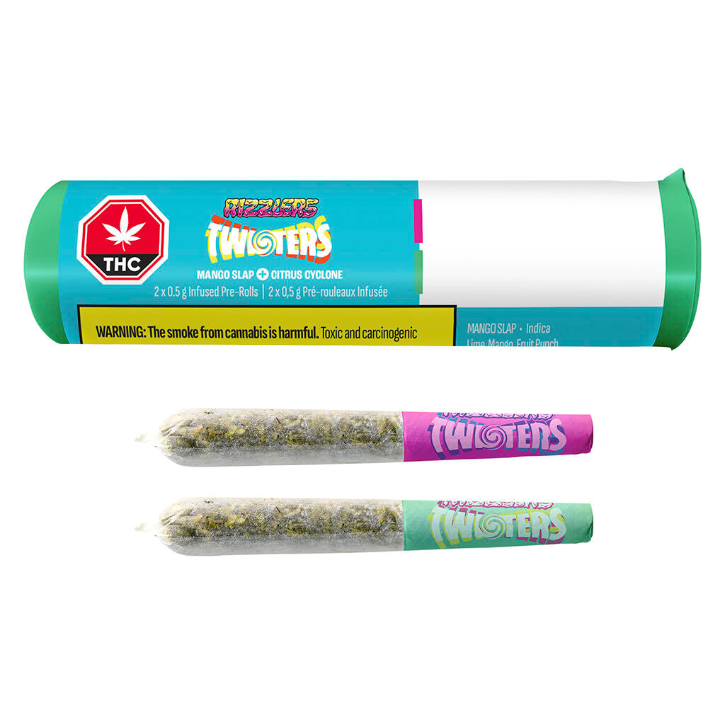 Twisters - Citrus Cyclone & Mango Slap Infused Pre-Roll - 