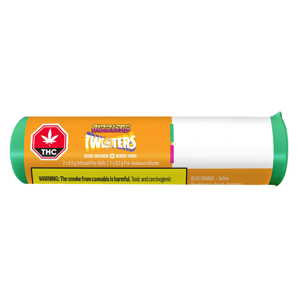 Twisters - Blud Orange & Berry Drip Infused Pre-Roll - 