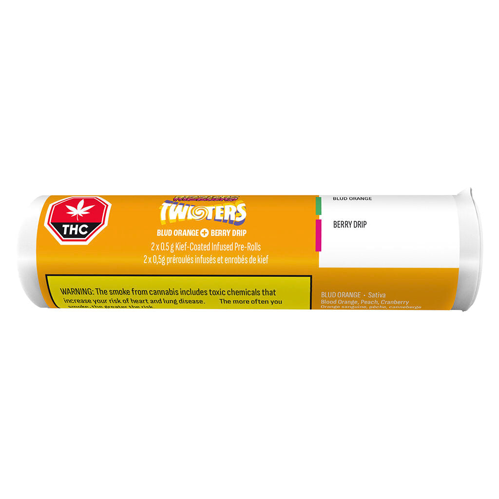 Twisters - Blud Orange & Berry Drip Infused Pre-Roll - 