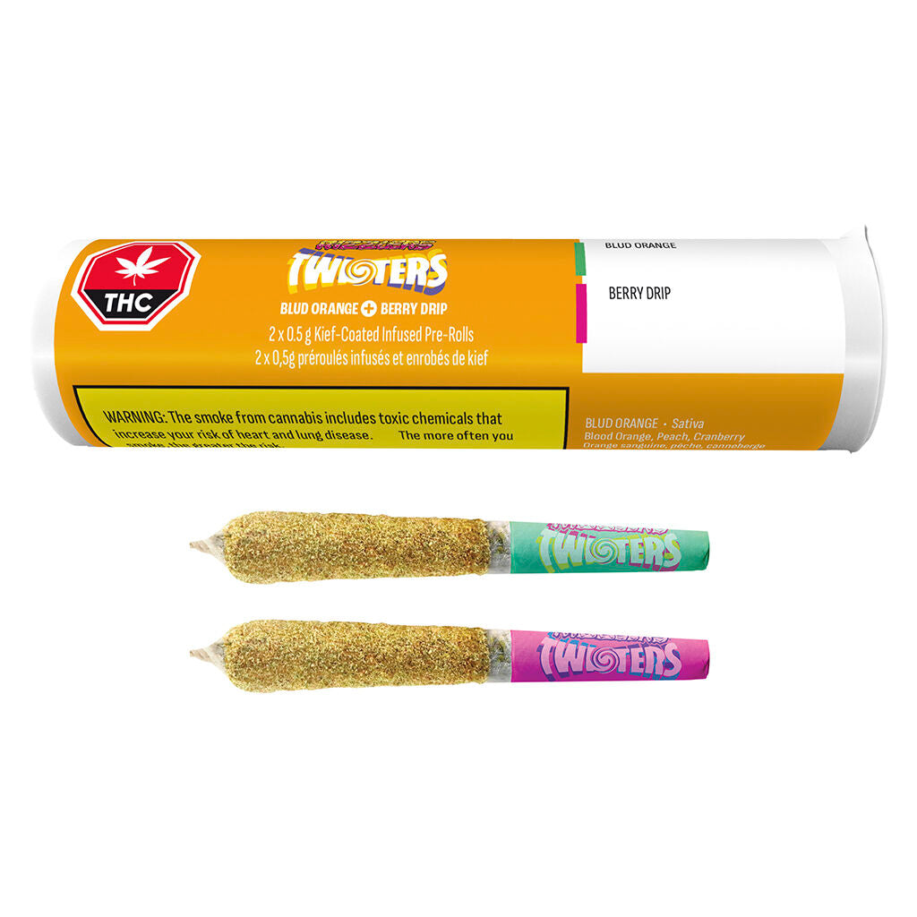 Twisters - Blud Orange & Berry Drip Infused Pre-Roll - 