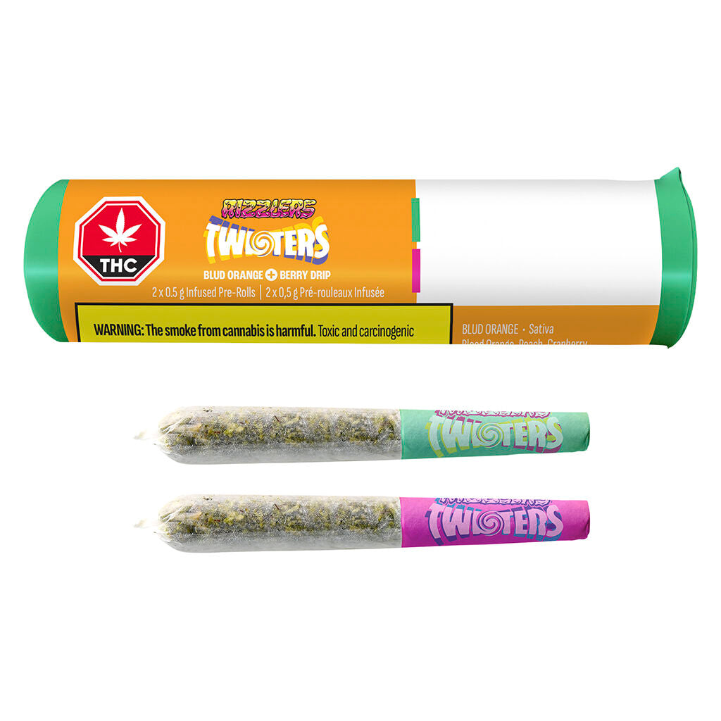 Twisters - Blud Orange & Berry Drip Infused Pre-Roll - 