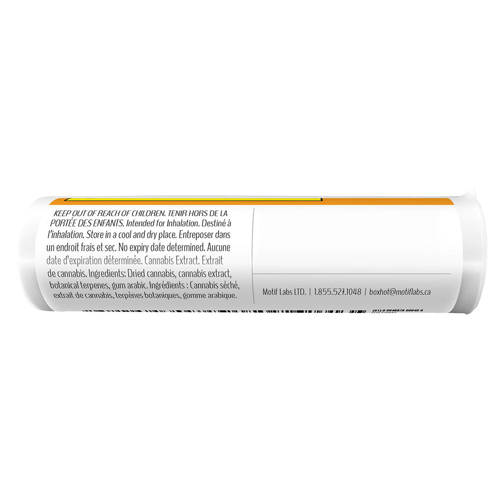 Dusties XL Retro Orange Blast Kief-Coated Infused Pre-Roll - 