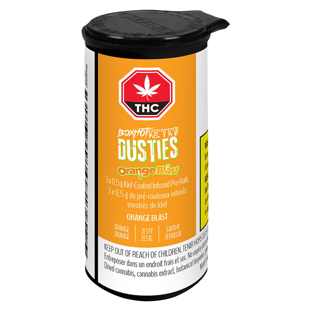 Dusties - Orange Blast Kief-Coated Infused Pre-Roll - 