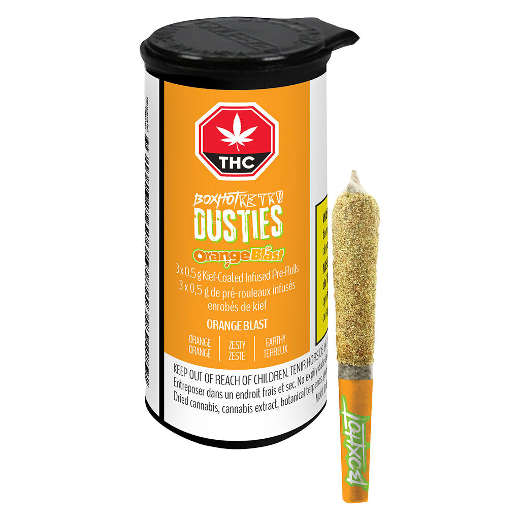 Dusties - Orange Blast Kief-Coated Infused Pre-Roll - 