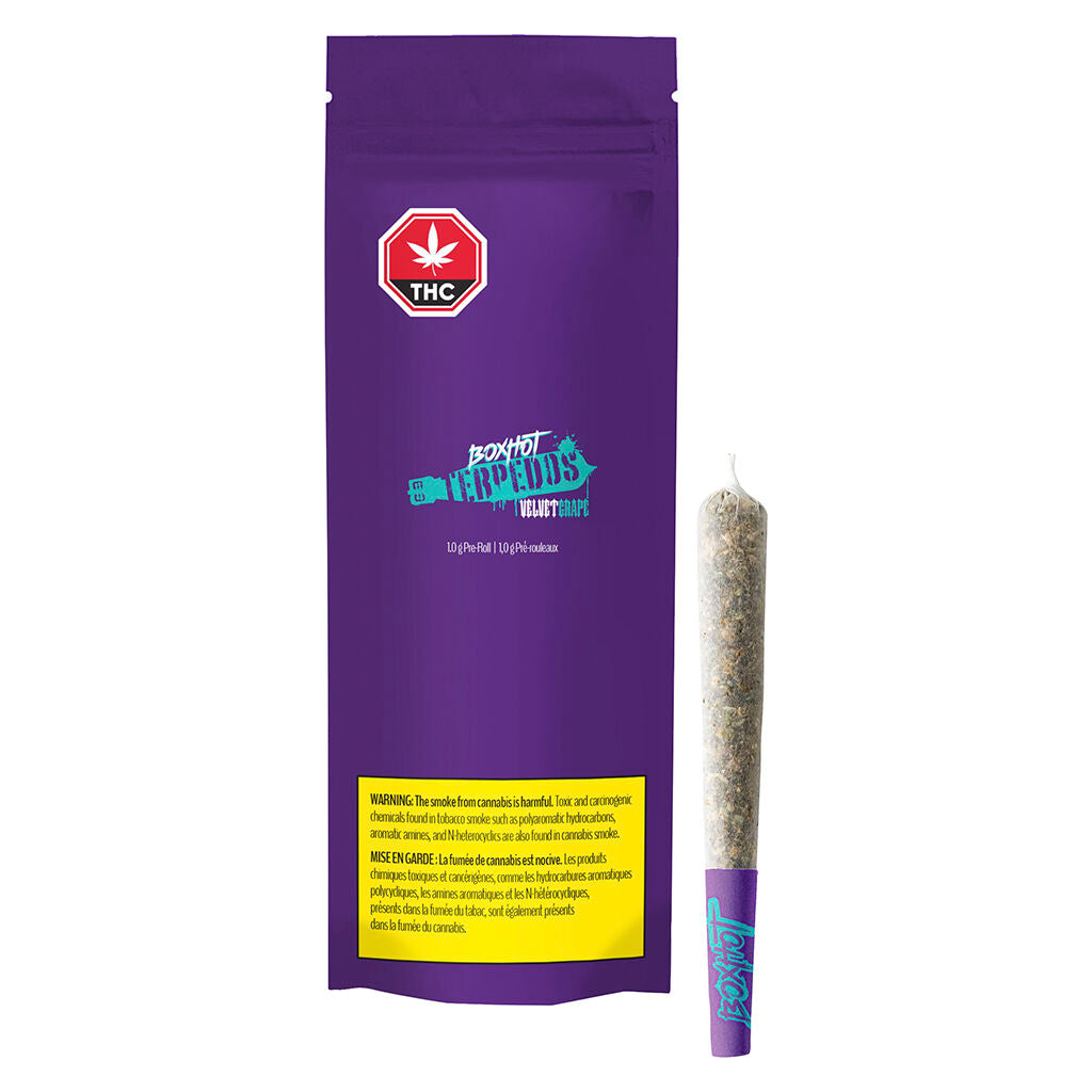 Terpedos - Velvet Grape Pre-Roll - 