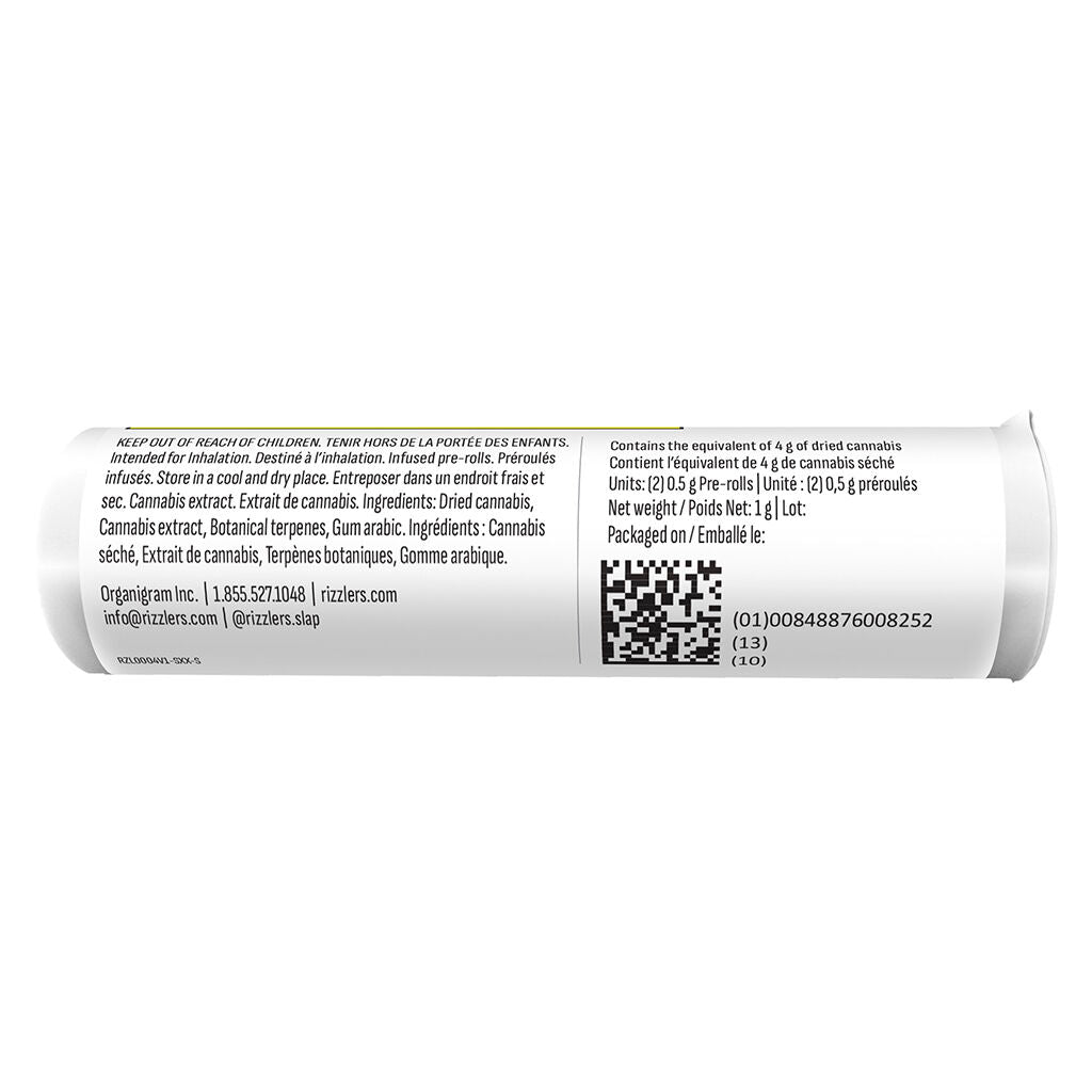 Twisters - Passion Plunge & Lime Frizz Infused Pre-Roll - 