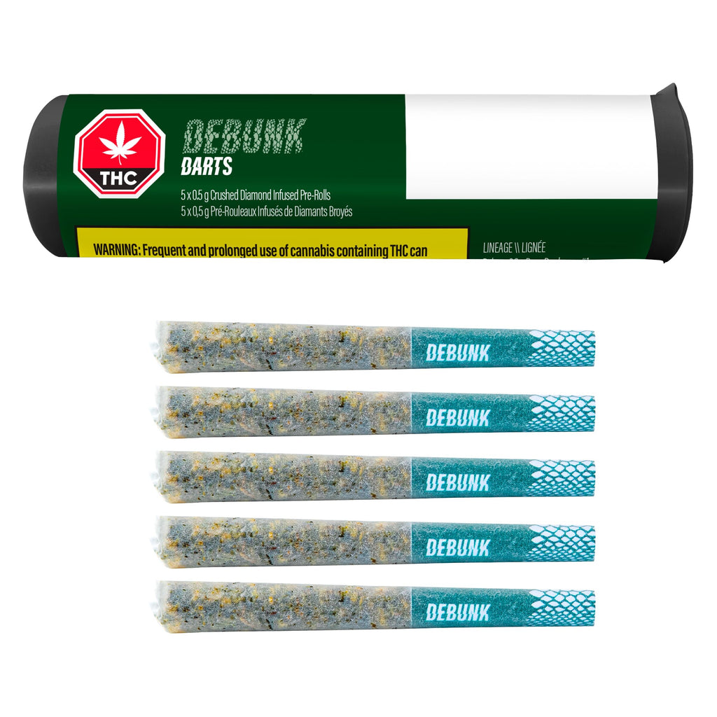 Darts Venom OG Sativa Crushed Diamond Infused Pre-Rolls - 