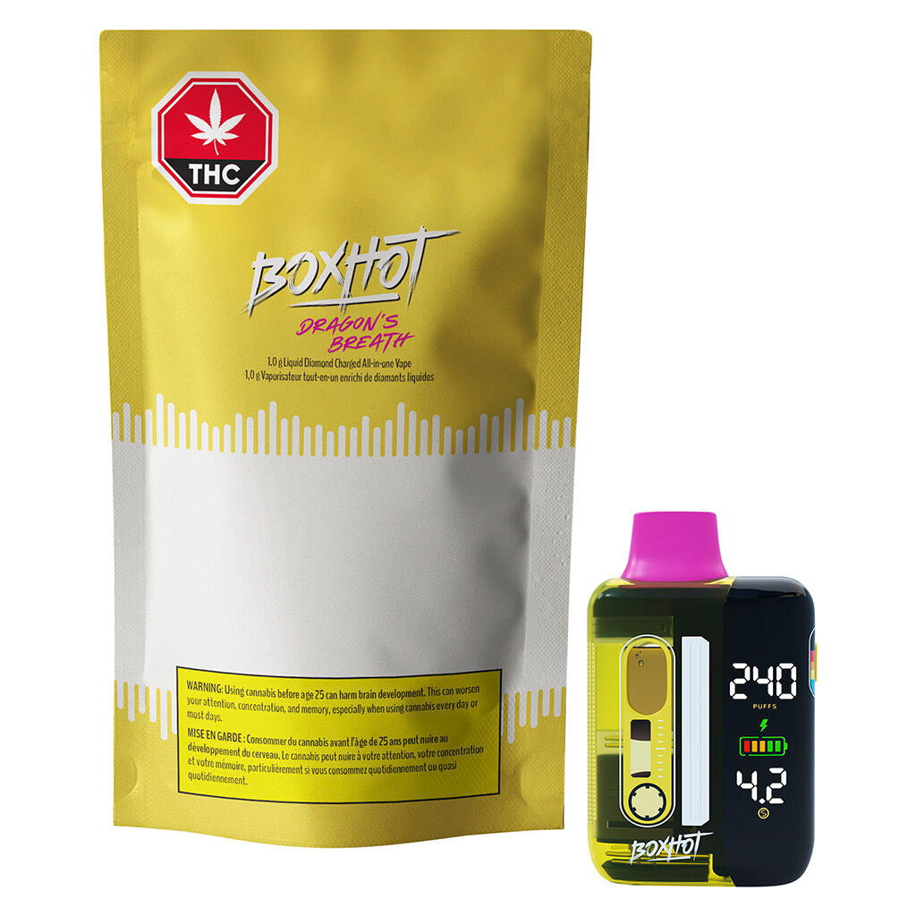 Dragon's Breath Liquid Diamond Charged AIl-In-One Vape - 
