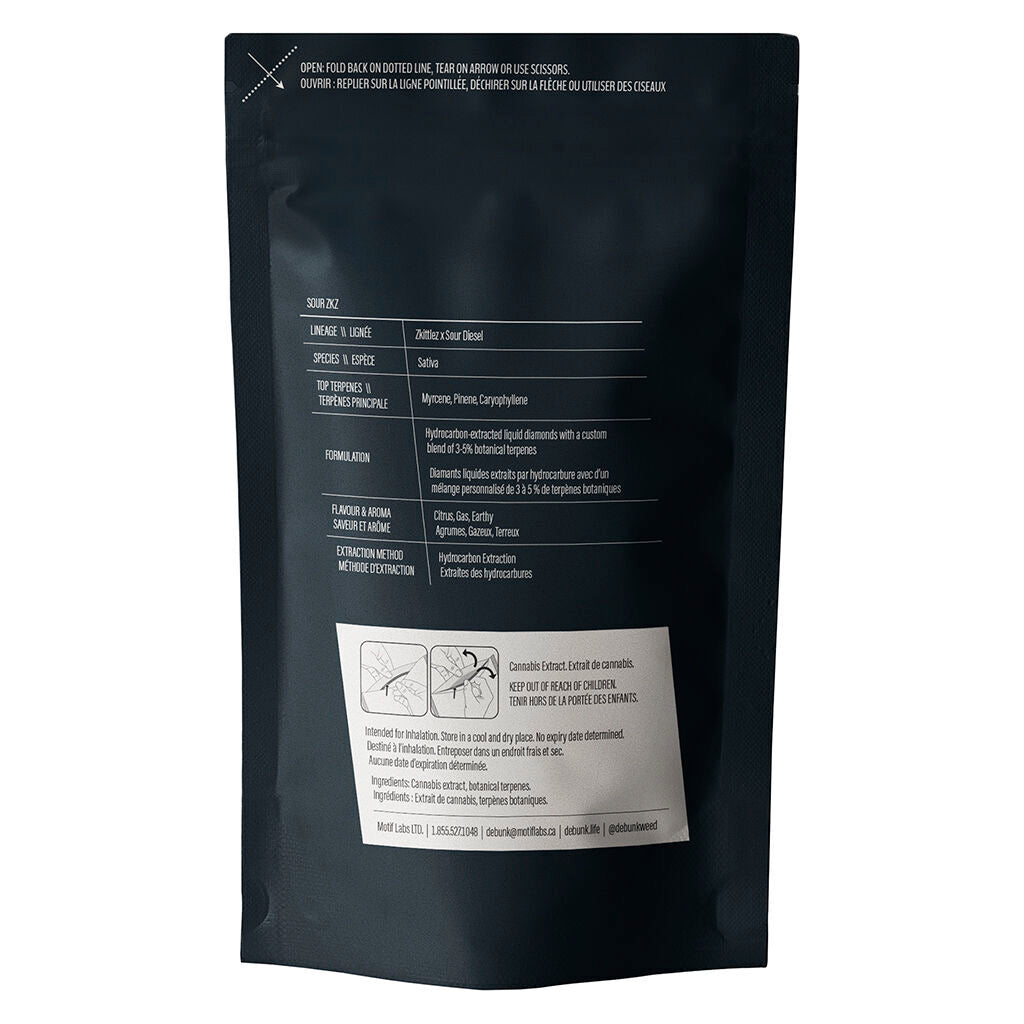 Sour ZKZ Liquid Diamond AIO Vape - 