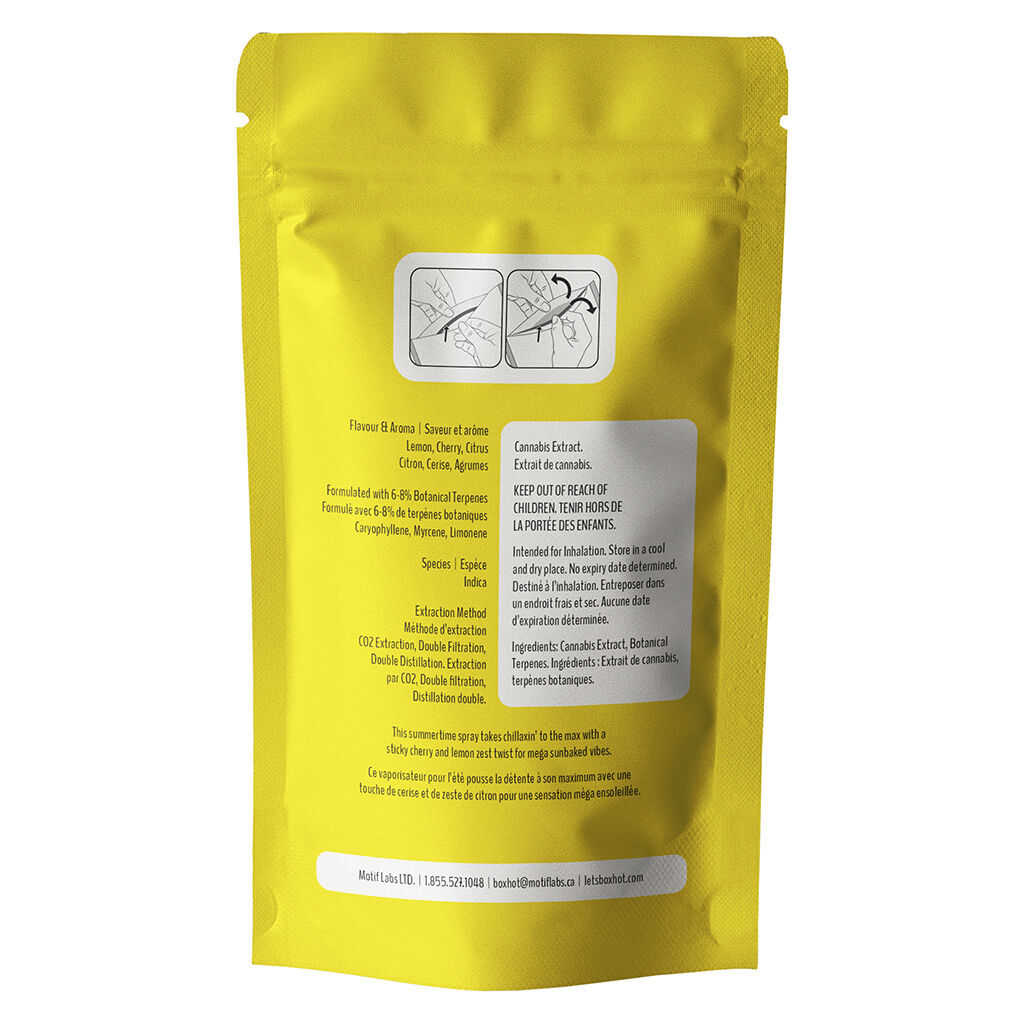 Lemonberry Kush 510 Thread Cartridge - 