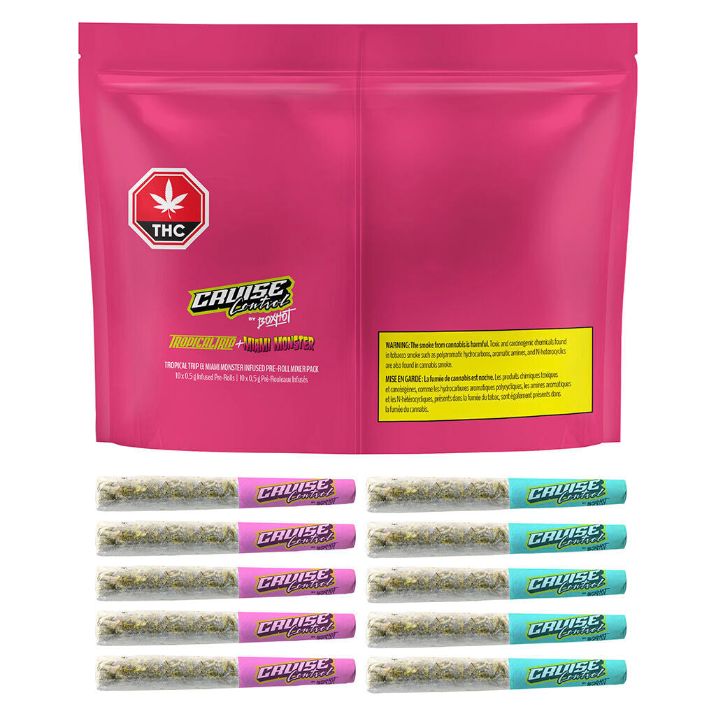 Spark Plugs: Tropic Trip + Miami Monster Infused Pre-Roll - 