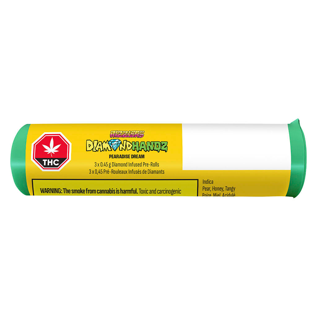 Diamond Handz - Pearadise Dream Diamond Infused Pre-Roll - 