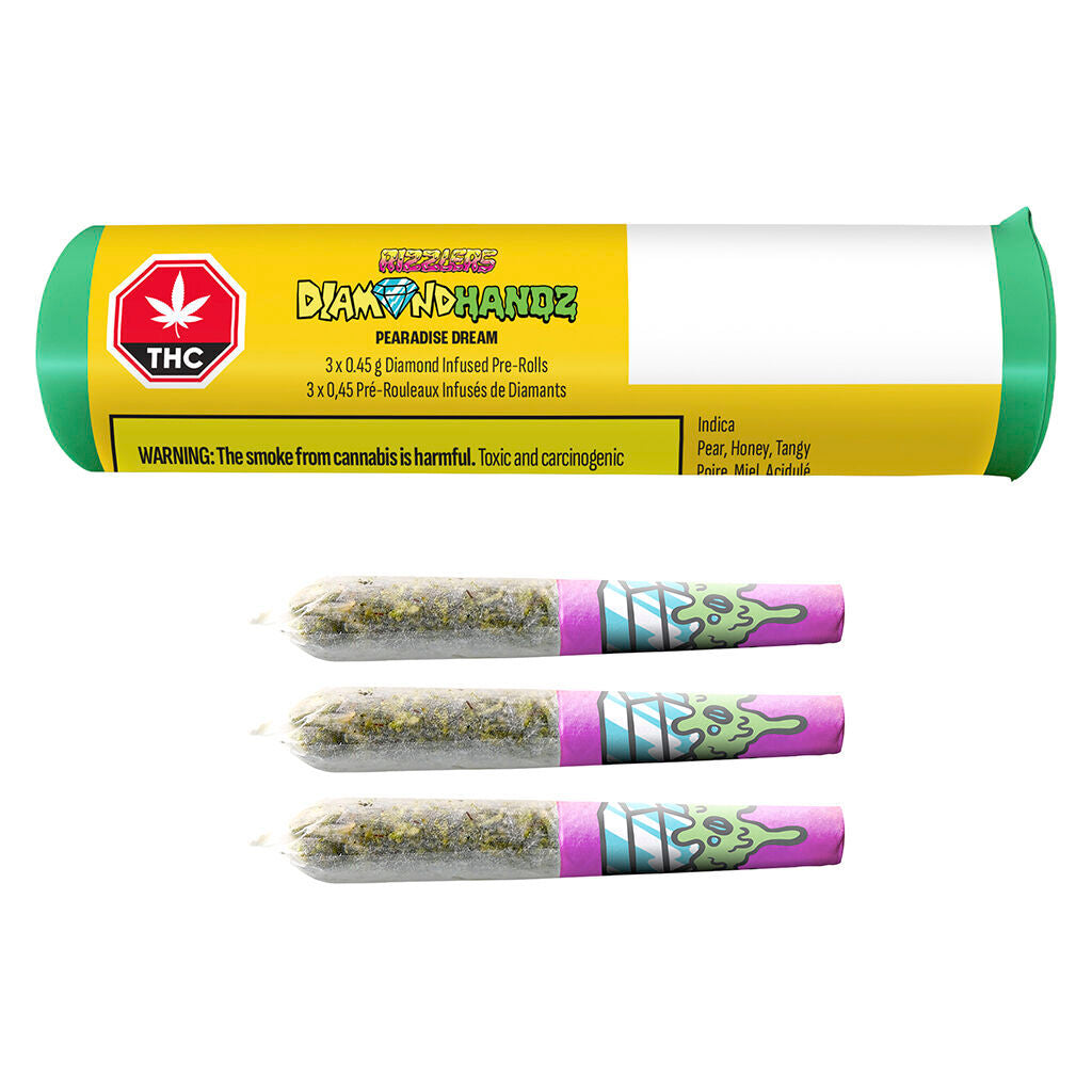 Diamond Handz - Pearadise Dream Diamond Infused Pre-Roll - 