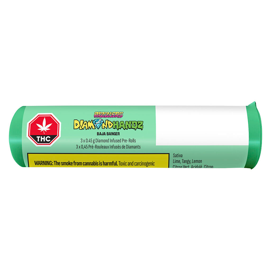 Diamond Handz - Baja Banger Diamond Infused Pre-Roll - 