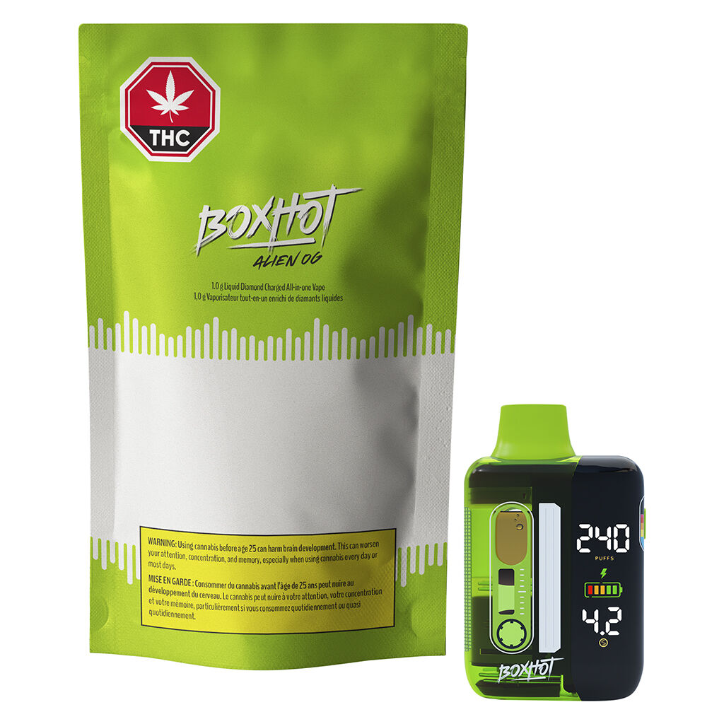 Alien OG Liquid Diamond Charged AIl-In-One Vape - 