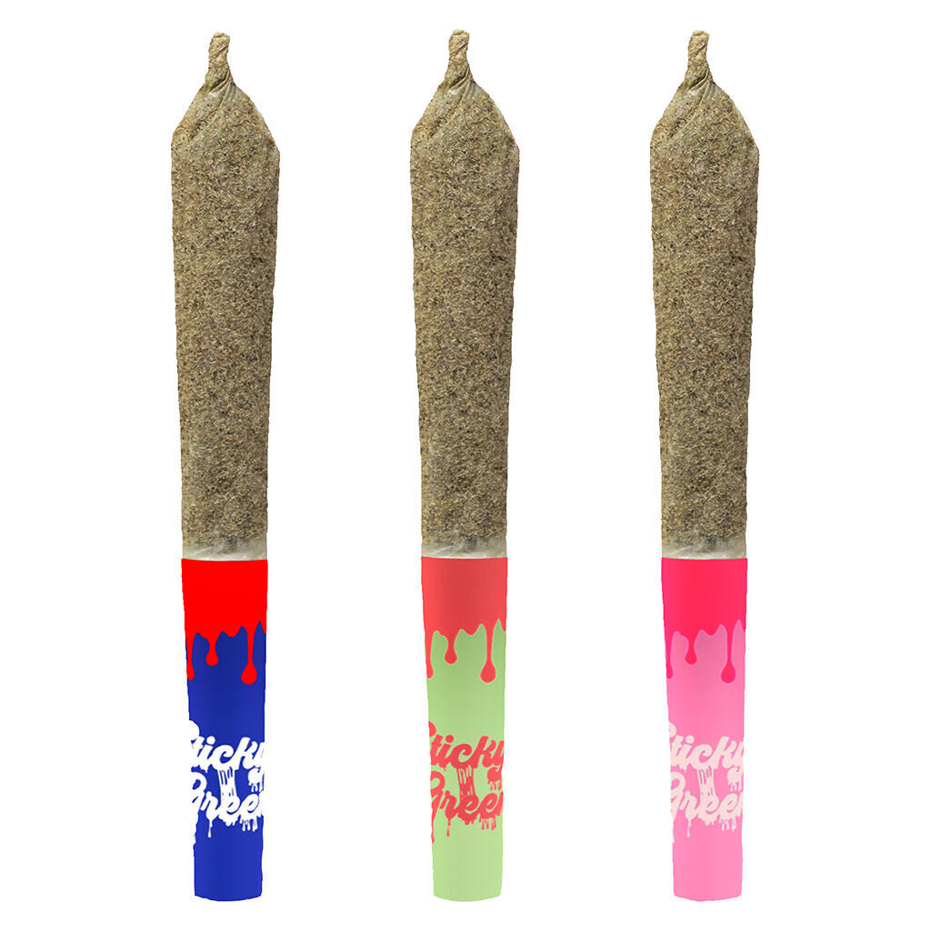 Tasty Trio Vol2 - Kief Coated Infused Pre-roll Multipack - 