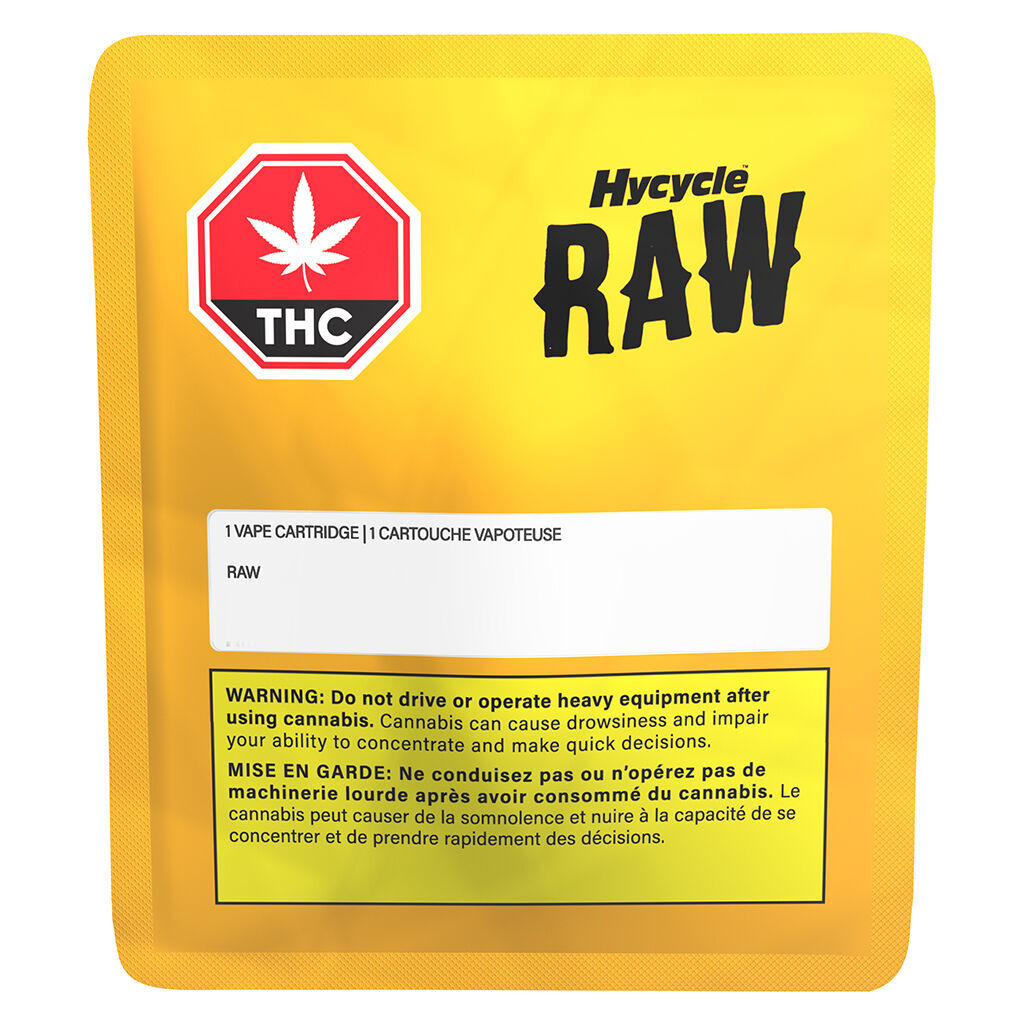 Hycycle Raw High THC 510 Thread Cartridge - 